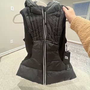 Reflective Inset Featherweight Vest Black